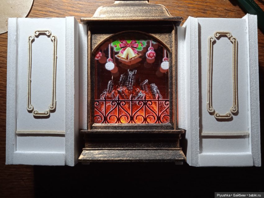 Новогодний интерьер 1/6 — Румбоксы и кукольные интерьеры: фото