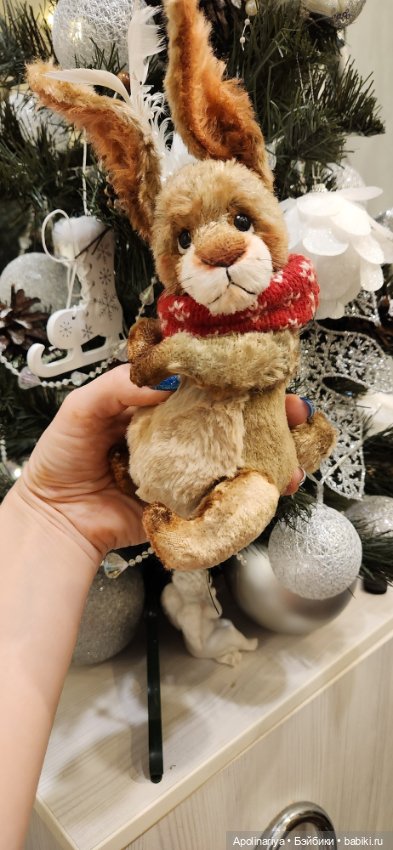 Bonnie кролик-тедди — Авторские мишки Тедди и друзья: фото (фото 3)