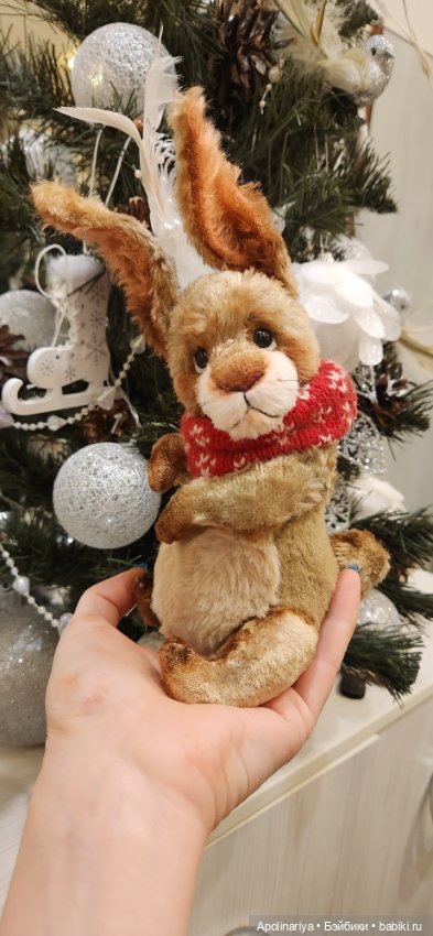 Bonnie кролик-тедди — Авторские мишки Тедди и друзья: фото (фото 4)