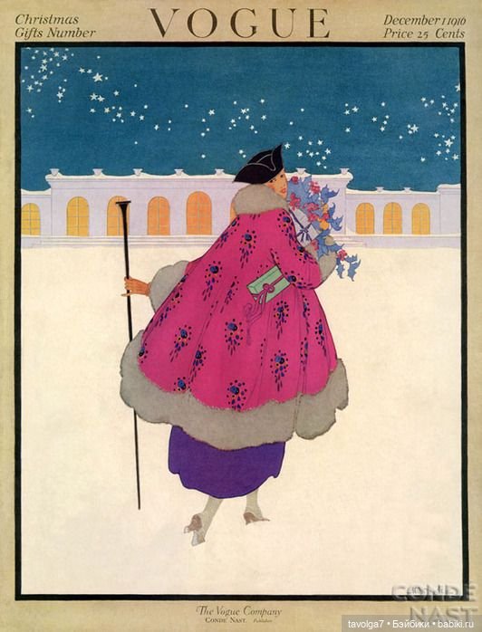 Новогодние модные открытки от 1900х и 1910х до 1923 года