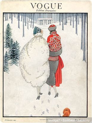 Новогодние модные открытки от 1900х и 1910х до 1923 года