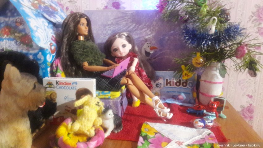 Ёлка сюрприз — Разные шарнирные куклы (не БЖД): редкие