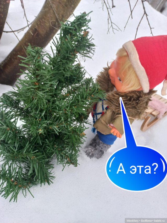 Весёлые картинки. "На саночках за ёлочкой" (фото 8)