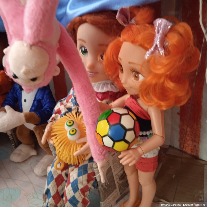 Цирк Рыжих (2 часть ) — Куклы Disney Animators и Принцессы Диснея: Disney Store (фото 8)