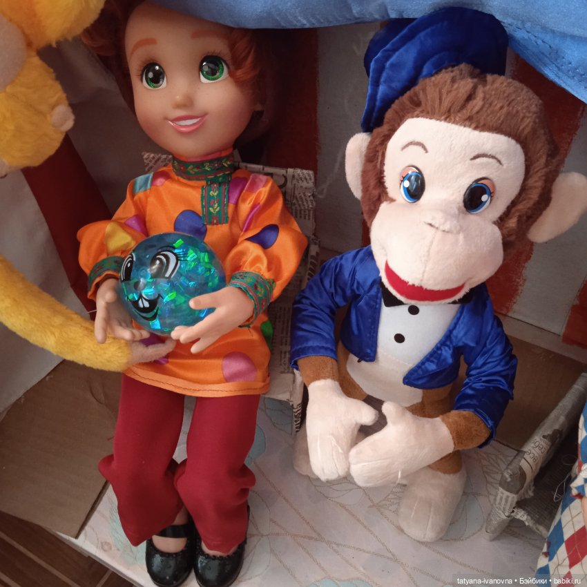 Цирк Рыжих (2 часть ) — Куклы Disney Animators и Принцессы Диснея: Disney Store (фото 10)