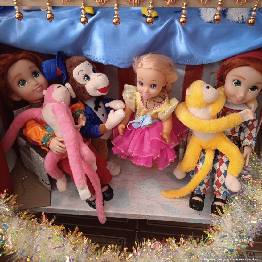 Цирк Рыжих (2 часть ) — Куклы Disney Animators и Принцессы Диснея: Disney Store