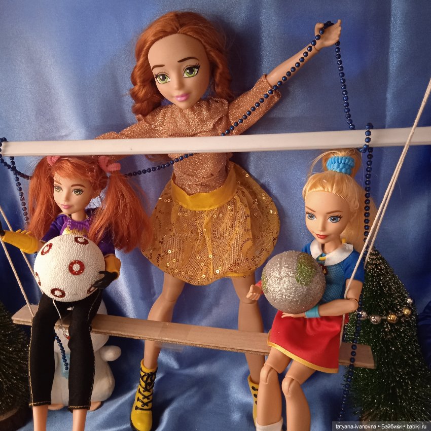 Цирк Рыжих (2 часть ) — Куклы Disney Animators и Принцессы Диснея: Disney Store