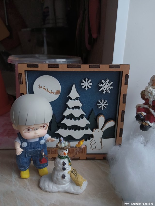 Нюсин Новый год и брат приехал (фото 5)