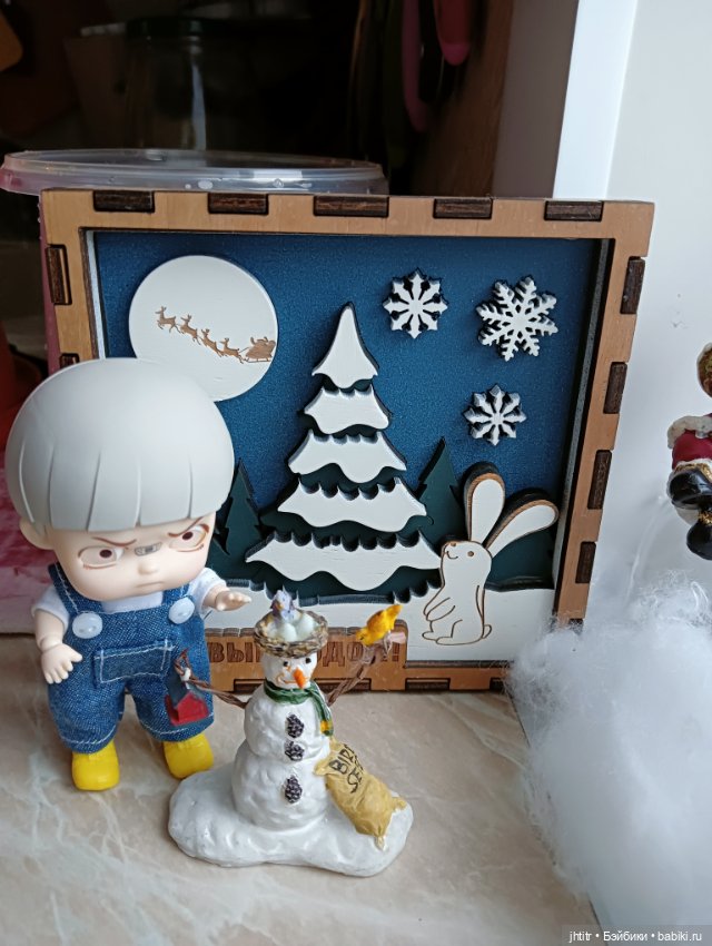 Нюсин Новый год и брат приехал (фото 6)