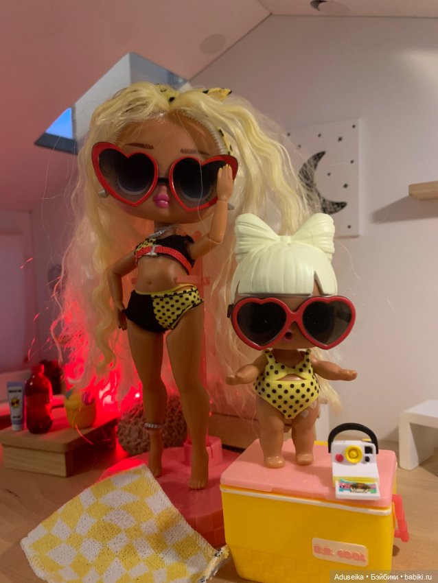 LOL Tweens Babysitting party: игра с цветом