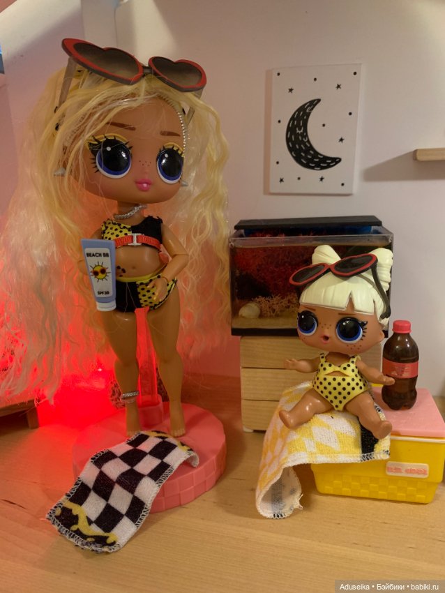 LOL Tweens Babysitting party: игра с цветом