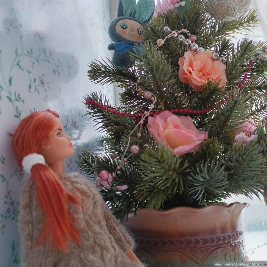 Как мы с Линой творили и елку украшали (фото 3)