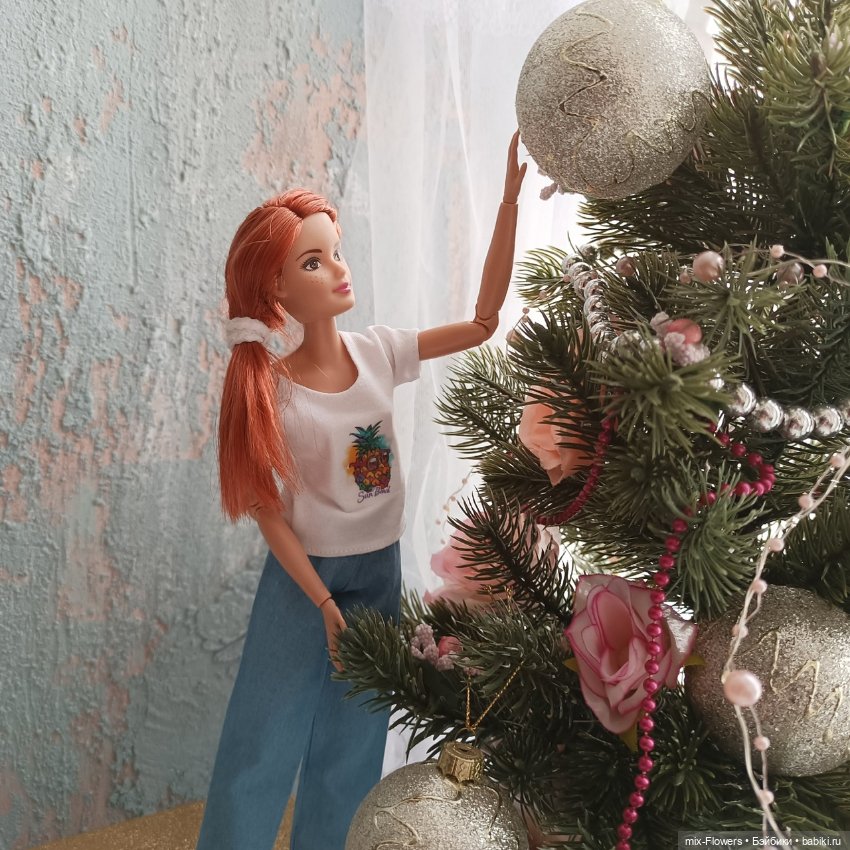 Как мы с Линой творили и елку украшали (фото 8)