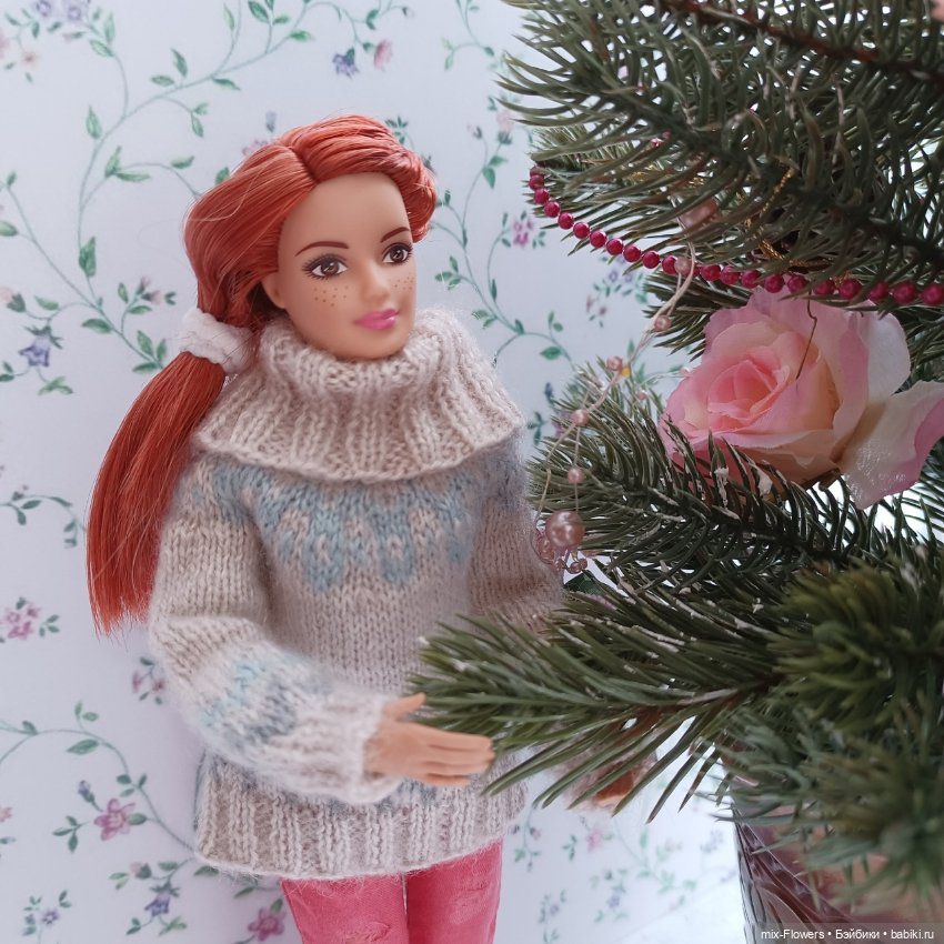 Как мы с Линой творили и елку украшали