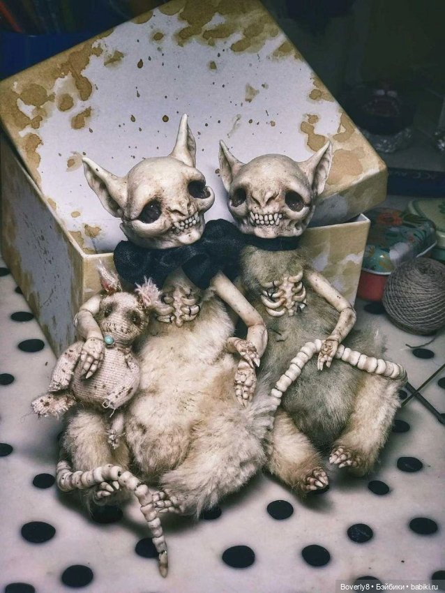 Мертвюли Bakeneko — Домашние фото авторских кукол: личные коллекции