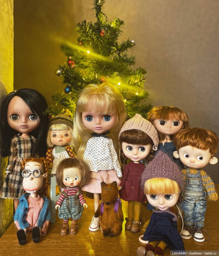 С Новым Годом! 🎄 — Домашние коллекции кукол: фото собраний (фото 4)