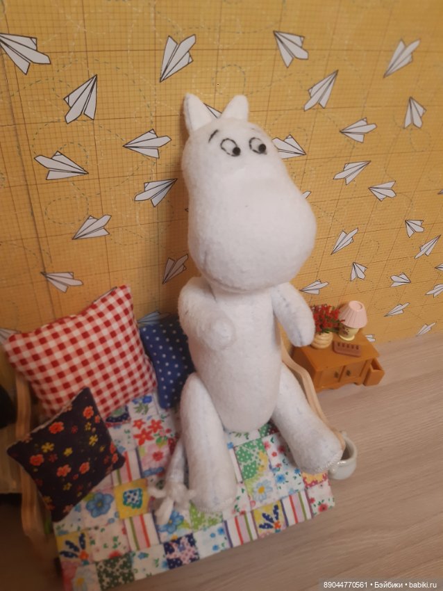 Малыш Муми - тролль — Текстильные игрушки и примитивы: кофейные (фото 5)