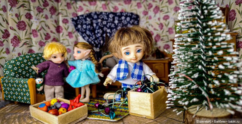 Наряжаем ёлку. Realpuki. 192 (фото 4)