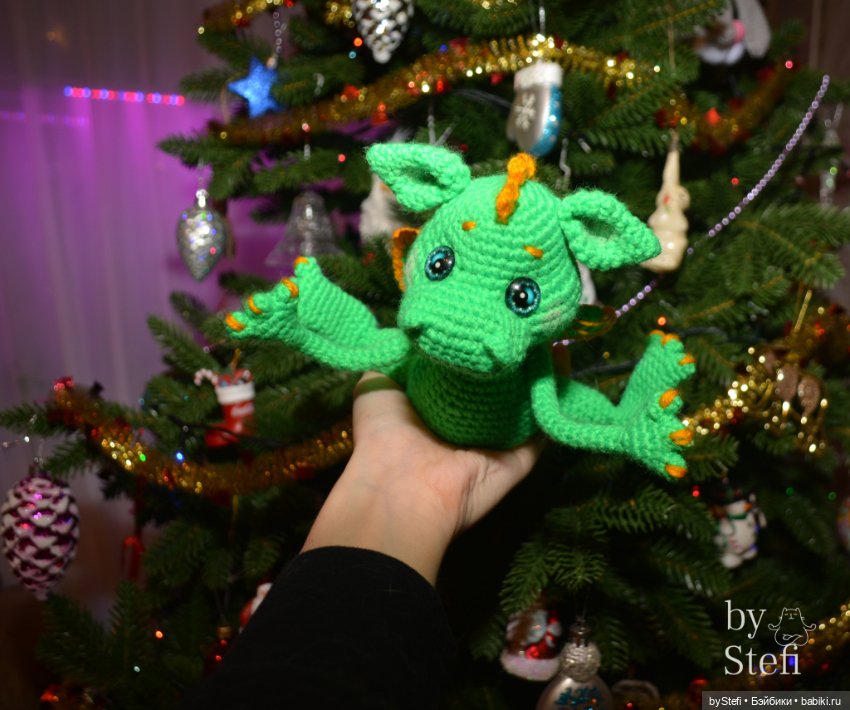 Дракон Лимон на бутылку (Дракоша Лимоша, если ласково). Символ 2024