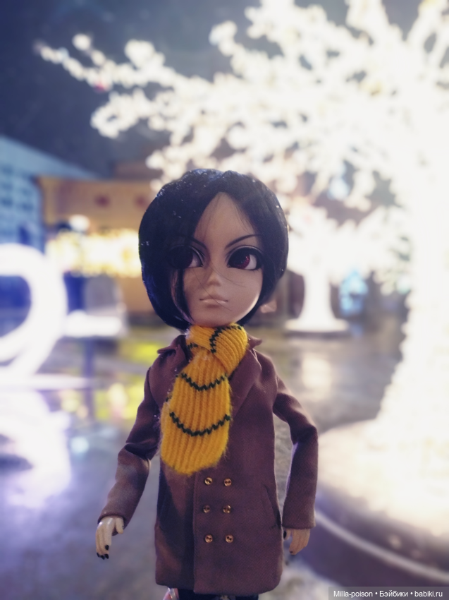 Вечерняя прогулка Себастьяна по новогодней Москве