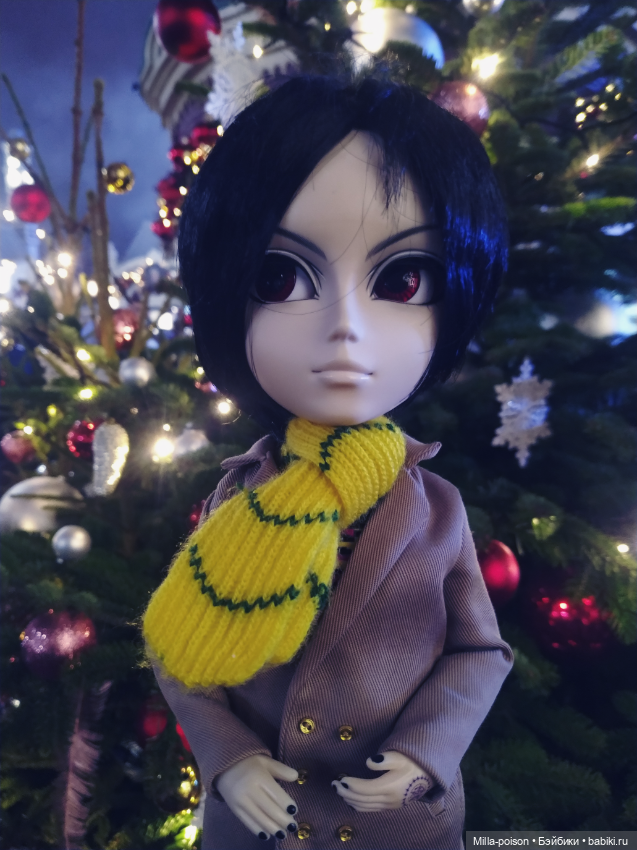 Вечерняя прогулка Себастьяна по новогодней Москве (фото 9)