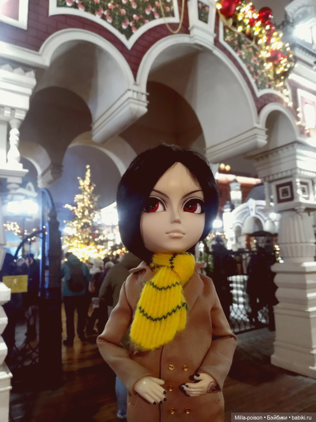 Вечерняя прогулка Себастьяна по новогодней Москве (фото 8)