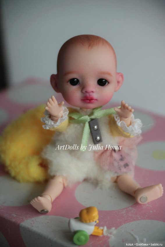 Малыш Ob11 #4 — Куклы и тела Obitsu 11 (Ob11): гибриды (фото 5)