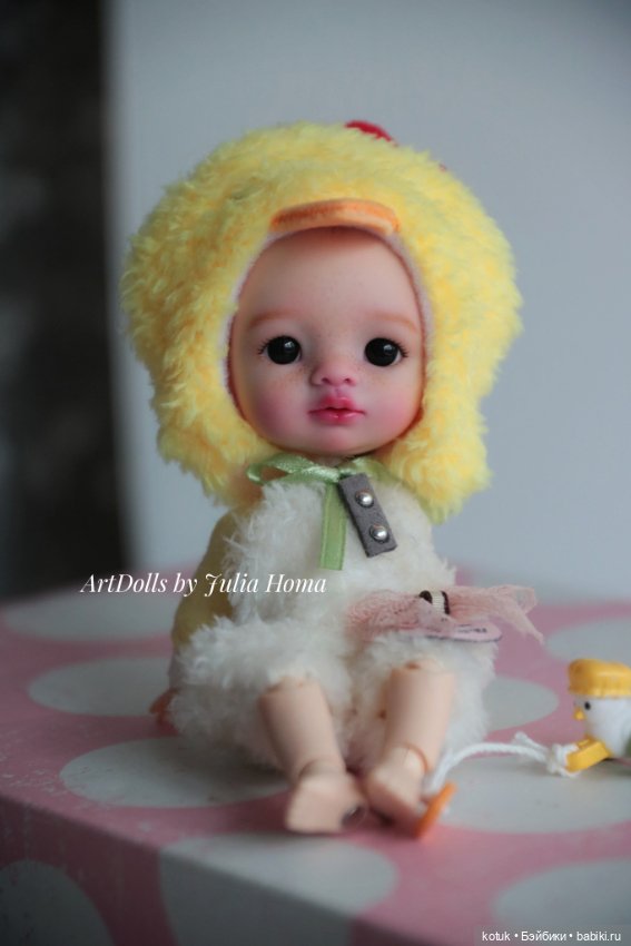 Малыш Ob11 #4 — Куклы и тела Obitsu 11 (Ob11): гибриды (фото 7)