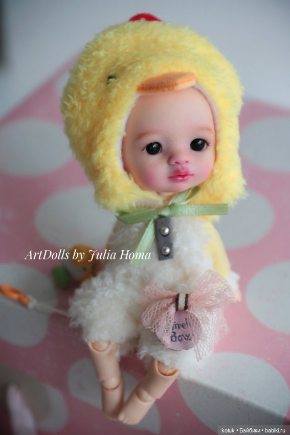 Малыш Ob11 #4 — Куклы и тела Obitsu 11 (Ob11): гибриды (фото 3)