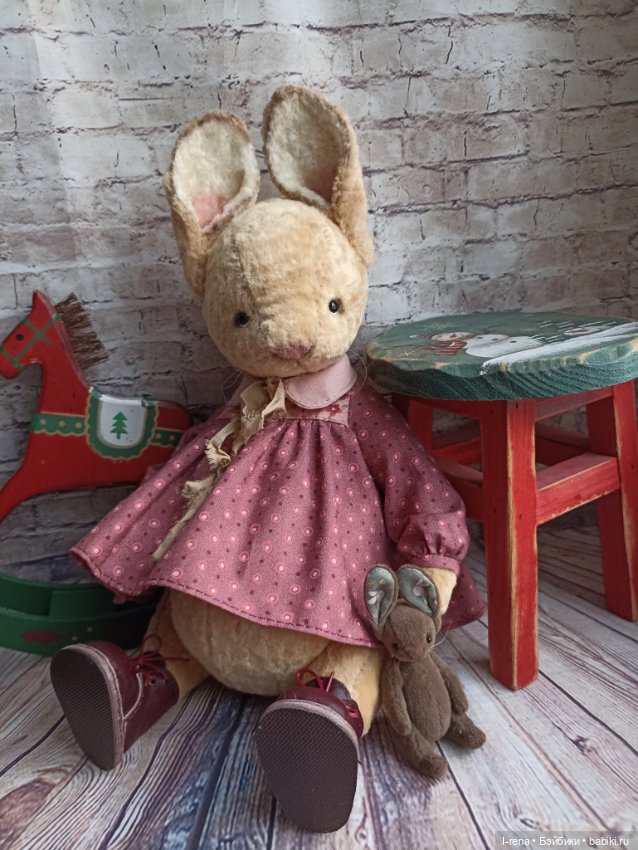 Моя плюшевая малышка — Авторские мишки Тедди и друзья: фото (фото 5)