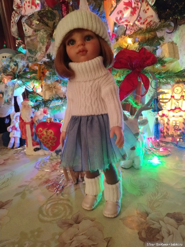 С новым годом 2 — Одежда и обувь для кукол своими руками: фото (фото 5)
