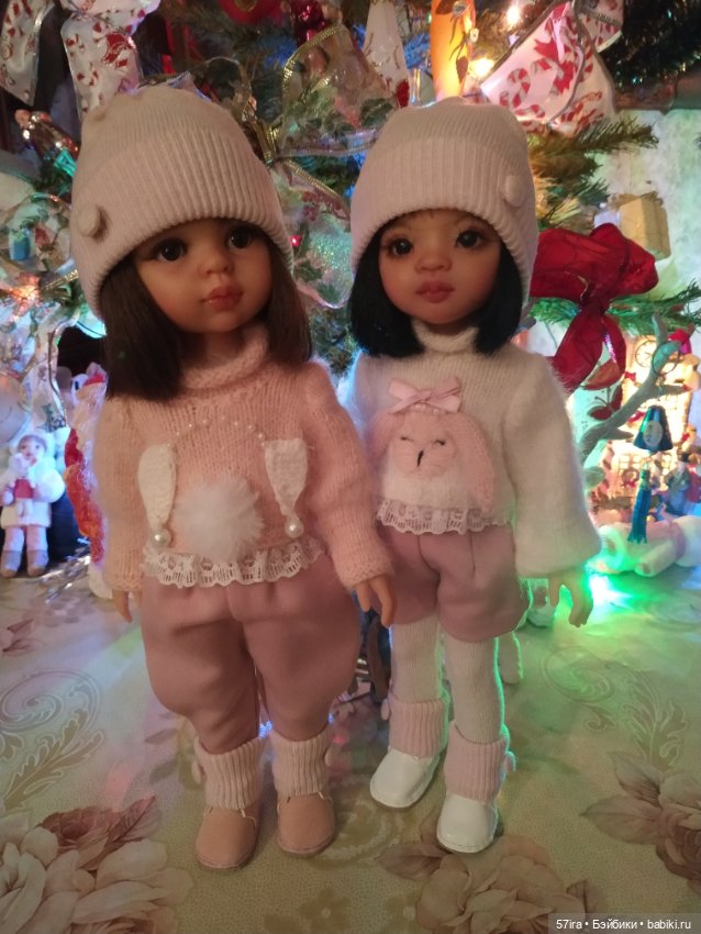С новым годом 2 — Одежда и обувь для кукол своими руками: фото