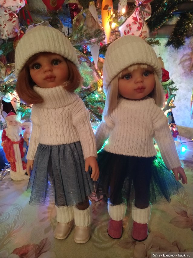 С новым годом 2 — Одежда и обувь для кукол своими руками: фото
