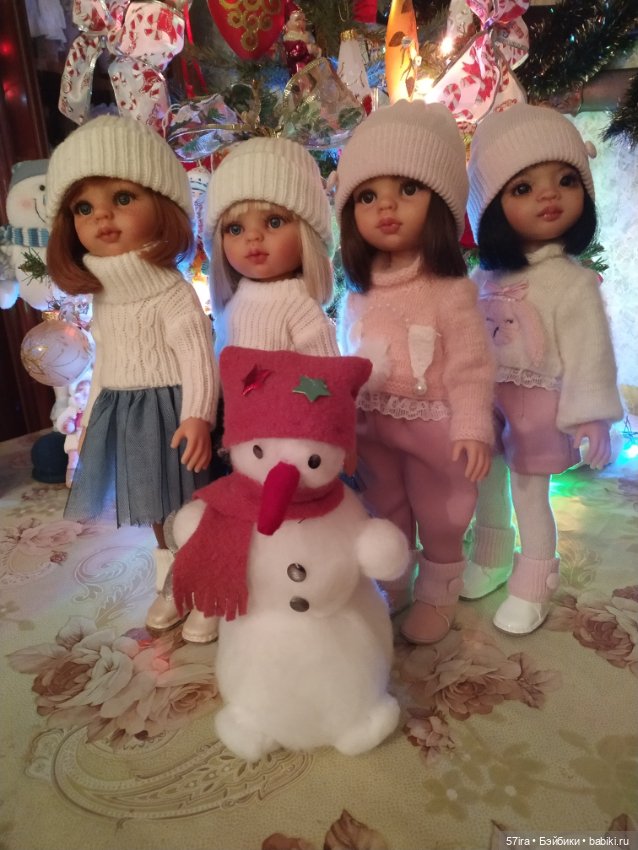 С новым годом 2 — Одежда и обувь для кукол своими руками: фото