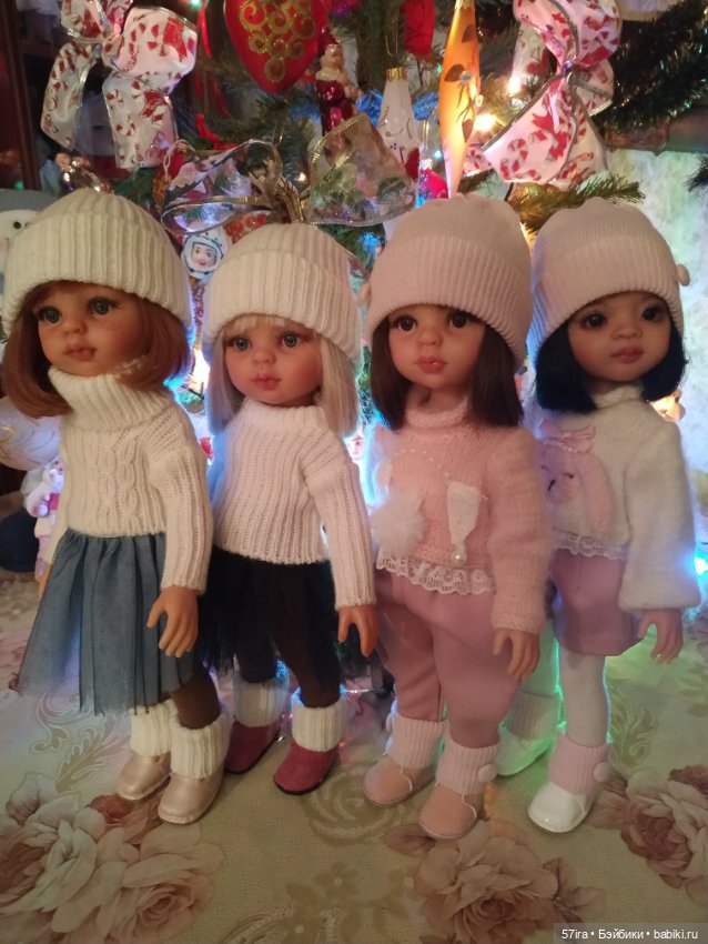С новым годом 2 — Одежда и обувь для кукол своими руками: фото