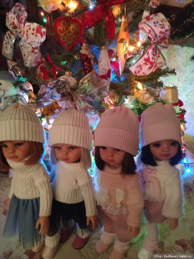 С новым годом 2 — Одежда и обувь для кукол своими руками: фото