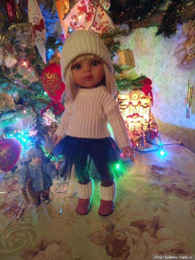 С новым годом 2 — Одежда и обувь для кукол своими руками: фото (фото 2)