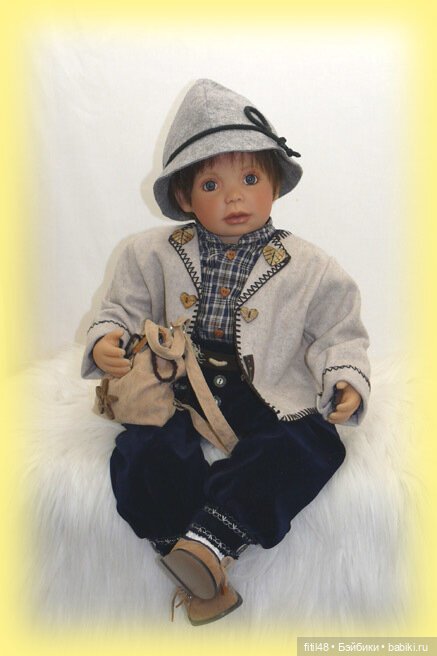Авторские куклы Герлинды Фезер