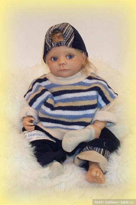 Авторские куклы Герлинды Фезер (фото 3)