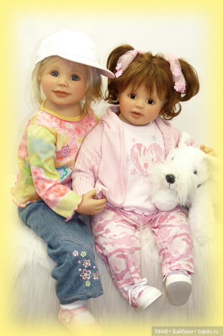 Авторские куклы Герлинды Фезер