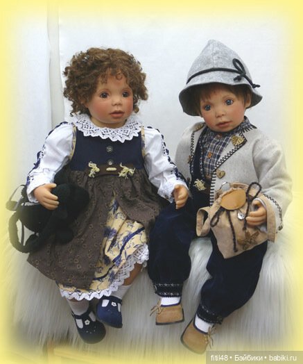 Авторские куклы Герлинды Фезер