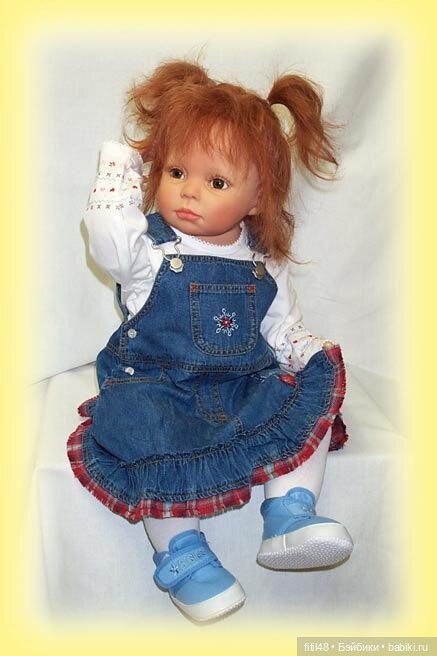 Авторские куклы Герлинды Фезер (фото 4)