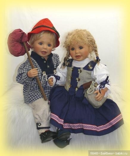 Авторские куклы Герлинды Фезер