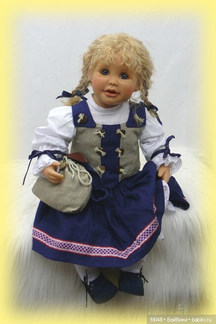 Авторские куклы Герлинды Фезер