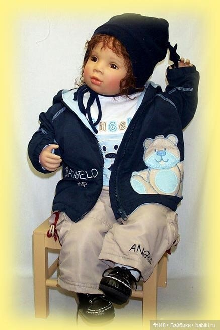 Авторские куклы Герлинды Фезер (фото 6)