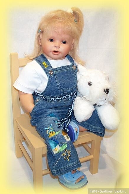 Авторские куклы Герлинды Фезер (фото 7)