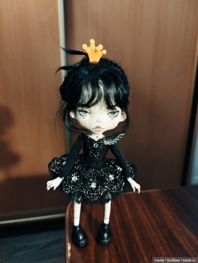 Первая кукла Нового Года, текстильная кукла Анастасии Угольниковой (фото 9)