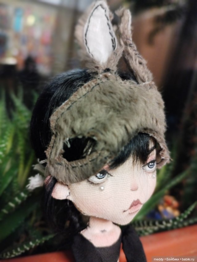 Первая кукла Нового Года, текстильная кукла Анастасии Угольниковой (фото 5)