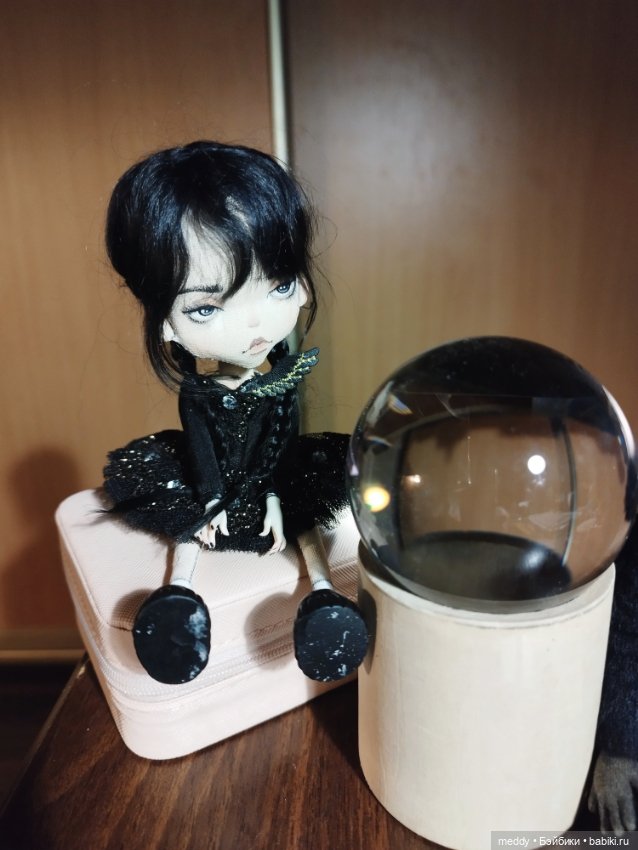 Первая кукла Нового Года, текстильная кукла Анастасии Угольниковой (фото 10)