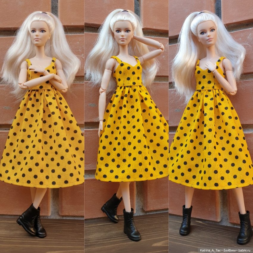 Оленька. Сарафан — Одежда и обувь для кукол своими руками: фото